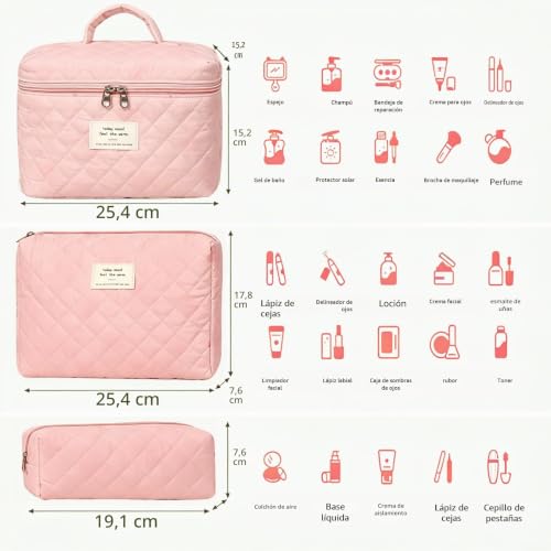 Cosmetiquera rosa 5 Imagen adicional