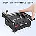 Healthible Mini Table Saw, Multi-functional Portable Adjustable | Cutting | Sanding | Engraving | All-in-One Machine, Precision Handmade Table Saw, 4 Types of Blades, 7 Levels of Speed Adjustment