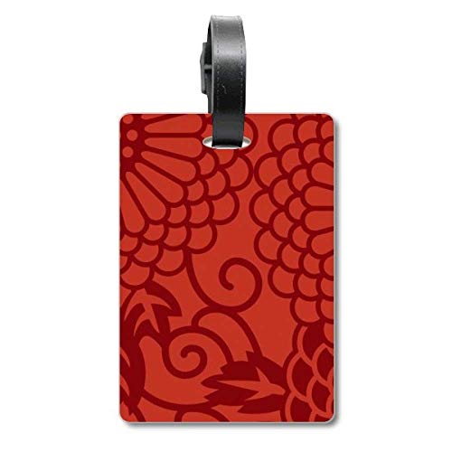 Étiquette d'identification chinoise style japonais : évitez la perte de votre valise