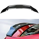 WheelX Rear Trunk Spoiler Compatible with 2018-2022 Honda Accord, R Style Duckbill Spoiler Fits for 2018 2019 2020 2021 2022, Exterior JDM High Kick Wing Lip (Carbon Fiber Style)
