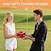 tzvvi Golf Alignment Stick Holder, Golf Training Aid Teaching Equipment for Aiming, for Aiming, Putting, Full Swing Trainer, Posture Corrector, Golf Swing Trainer with Metal Sticks (Black)