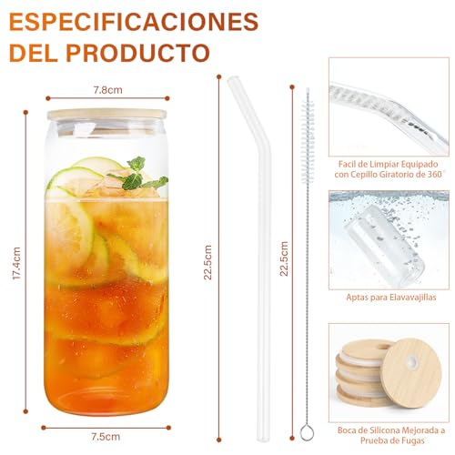 La Mejor Selección de Vasos de vidrio con tapa del mes. 38 Imagen adicional