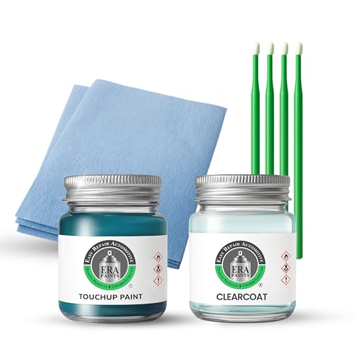 ERA Paints - 795 - Ocean Gem for TOYOTA Exact OEM Color Match Automotive Touch Up Paint for Cars - Scratch & Chip Repair for Metal & Plastic - Essential Kit - Made in USA