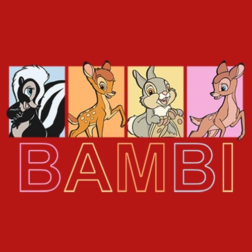 Disney Girl's Bambi Characters Box Up T-Shirt2