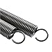 LLLKSX 1pc Heavy Duty Tension Extension Spring - Large Steel Stretch Spring for Industrial & DIY Projects(4x38x280mm)