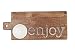 Mud Pie "Enjoy" Cutting Board, Brown