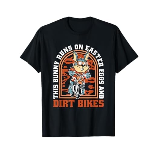 Dirt Bike Bunny Mx Motocross - Supermoto Dirt Biking Easter T-Shirt