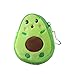 XINDUI Kawaii Avocat en Peluche Sacs à Main Dessin animé Pochette d'argent Filles Enfants Portefeuille Porte-clés Sacs(Green)