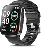 DUREXO Smart Watch, 5ATM Waterproof Fitness Men's Smartwatch, 1.69'' Touch Screen Fitness Watch, Multi-Sport Mode Smartwatch, Compatible with Android iOS Phones