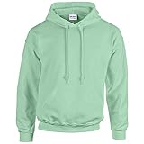 Gewicht: 255-270 g/m². Gildan Erwachsene 50/50 Kapuzenpullover uni 18500 Gr. M, minzgrün