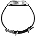 Timex Women's Weekender 31mm Watch – Silver-Tone Case White Dial with Black Fabric Strap