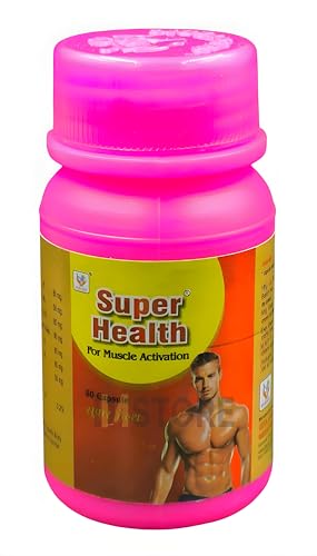 Gita Ayurvedic Super Health 50 Capsule(Pack Of 1) For Weight Gain, 250 grams