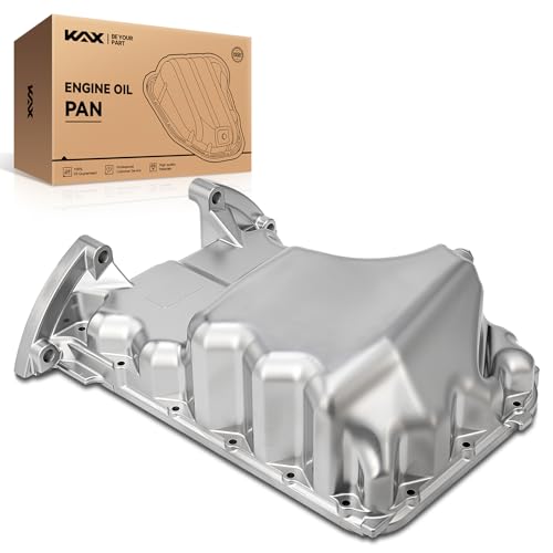 Image of KAX Engine Oil Pan Compatible with Odyssey, Pilot, Ridgeline, MDX | 264-485 with Drain Plug Fit for 2006-2008 Pilot, 2008-2010 Odyssey 3.5L, 2007 Odyssey, 2006-2008 Ridgeline, 2003-2006 MDX