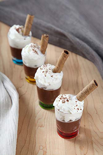 Lily's Home Shot Glasses, Premium 1.5Oz Clear Acrylic Reusable Cups, Perfect For Any Liquor, Jello Shots, Condiments, Tasting, Sauce, Dipping And Food Sampling (Multi Color) #TOP2