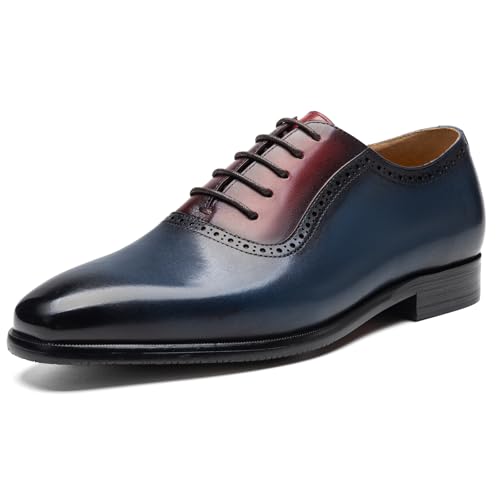 Men's Oxford Dress Shoes Modern Classic Italy Lace