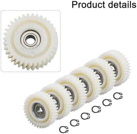 Elektrikli Bisiklet Hub Motor Dişli Seti 6 ADET Naylon Planet Dişliler 31T 35T 36T Seçenekleri ve 8mm Delik 608 Rulman Entegrasyonu (35 Diş) - Görsel 2
