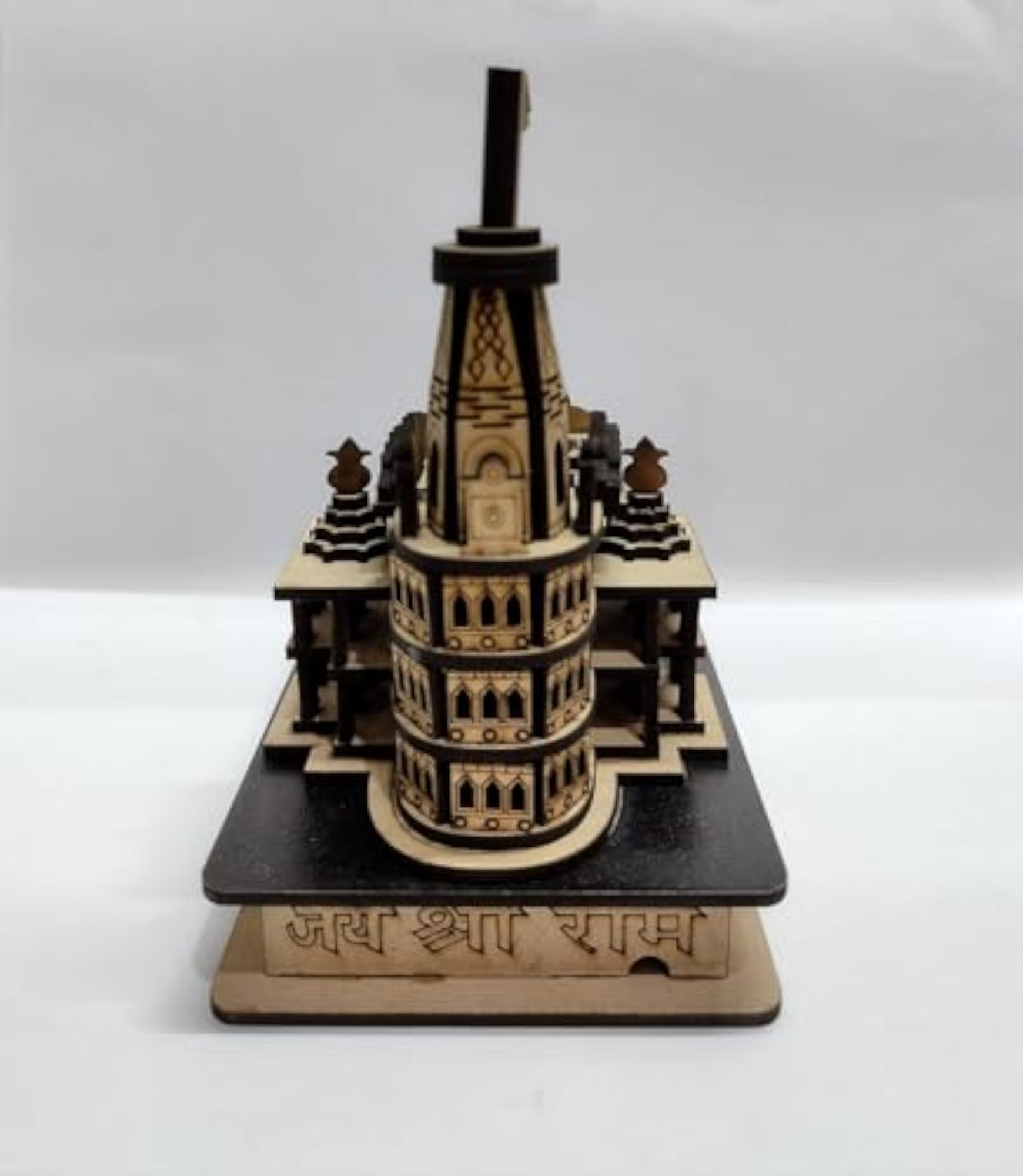 Engineered Wood Ayodhya Ram Mandir 3D Model