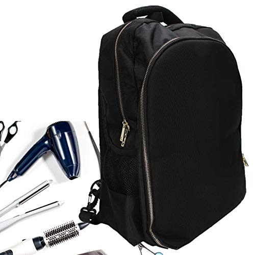 Voluxe Mochila de barbeiro simples de grande capacidade, duas caixas abertas, fácil de usar, leve pa