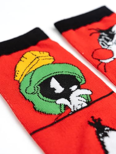 United Labels 5 paia di calzini da uomo Looney Tunes, multicolore, 40-45, calzini uomo Bugs Bunny, Daffy Duck e Co., Calze da uomo, multicolore, 40-45 - 7