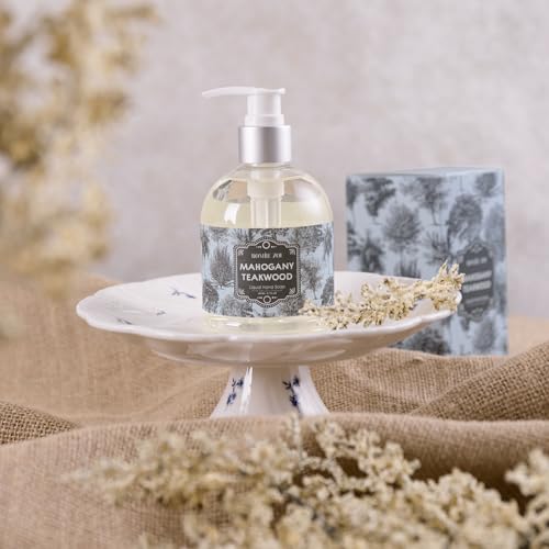 Image of ROMIIE ZOI Liquid Hand Soap with Jojoba Oil and Vitamin B5 - Teakwood - 260ml / 8.7 fl.oz with Gift Box
