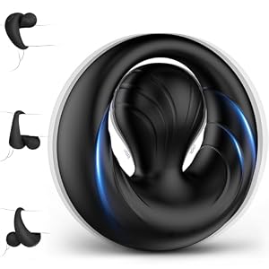 Vibrating Cock Ring for Couples with Flexible Bulb...