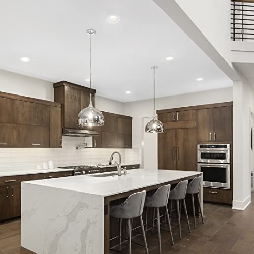 Maxxima 6 In. Ultra-Thin Recessed Anti-Glare Led Downlight, Canless Ic Rated, 1300 Lumens, 5 Color Temperature Selectable 2700K/3000K/3500K/4000K/5000K, Dimmable, 90 Cri, 5 Cct Slim, J-Box Included #TOP3