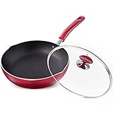 GAOAZHEN Wok - Antihaft-Pfanne Räucherpfanne Wok Heim Induktionsherd Kohle Gas Gaskocher Wok