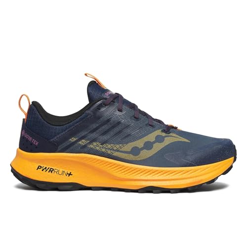 Image of Saucony Women's Ride TR2 Gore-Tex Trail Running Shoes, Navy Peel, 7.5 UK
