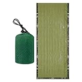 Schlafsack für Camping | wasserdichte und faltbare Überlebensmatte | Warmer Schlafsack – für Reisen, Wandern, Camping und Outdoor-Aktivitäten