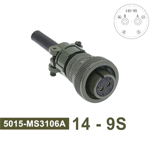 Connecteur MS3102A MIL-C 14S-9S pour boîtier de commande électrique - 2
