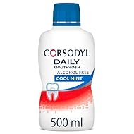 Corsodyl Daily Gum Care Mouthwash Alcohol Free Cool Mint 500ml