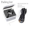XUNKUNER 3D Edge Finder Touch Probe, CNC XYZ Coordinate Measuring Sensor, 6mm Shank, 2.0mm Tungsten Steel Ball Tip, 2M Cable, Compatible with Mach3 & GRBL for DIY CNC Router Engraving Machine