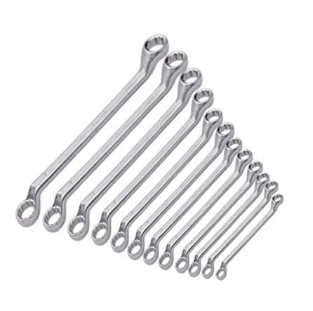 VENUS VMRS-12 Chrome Vanadium Steel Shallow Offset Ring Spanner Set (Silver, 12 Pieces) l Size include 6 to 32 l Pack of 1 (B0CYH4RG15) Amazon Price History, Amazon Price Tracker