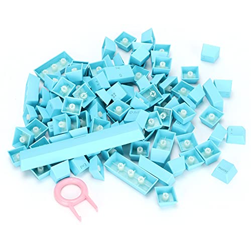 Keycaps PBT Duvance bleu touches de rechange pour clavier mécanique