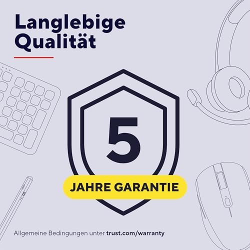 Trust-Taro-Kabelgebundene-Tastatur-Deutsches-QWERTZ-Layout-Leise-Tasten-Spritzwassergeschutzt-USB-Anschluss-18-m-Kabellange-PC-Tastatur-fur-Computer-Laptop-Mac-Windows-macOS--Schwarz | Dealmeister.io Alt tag für bilder post titel