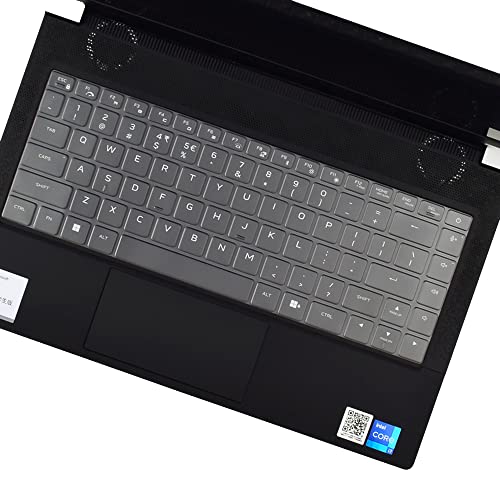 Tpu Keyboard Cover Protective Skin Compatible For Dell Alienware X14 R1 Gaming Laptop 14" 2022, Alienware X14 R2 2023 - Clear (Clear) #TOP3
