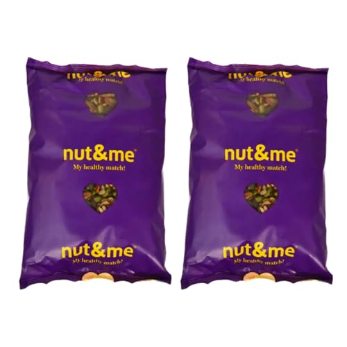 Mix frutos secos gourmet 2kg nut&me | Mezcla de Frutos Secos para Ensalada | Semillas y Frutos Secos | Sin Gluten | Vegano | Pack 2 x 1 kg