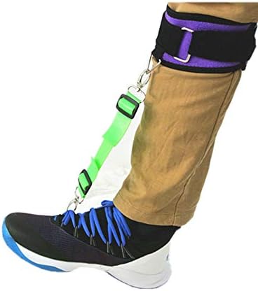 Foot Drop Orthotics Device Ankle Foot Support Brace Strap for Stroke Hemiplegia Bedridden Rehabilitation Training (Style 2-L)