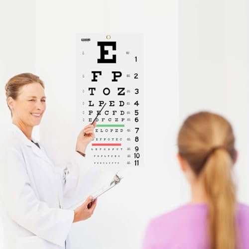 Tableau d'acuité visuelle LED résistant décoloration pour opticien - 7