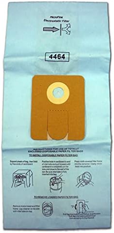 EnviroCare Replacement Vacuum Cleaner Dust Bags Designed to fit Mastercraft 4465 and Sid Harvey S14 5 pack image 3
