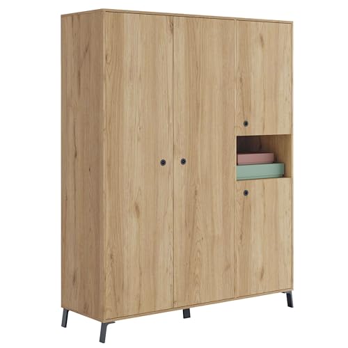 Miroytengo Armario Grande Estilo Industrial Clim 4 Puertas 150x200cm