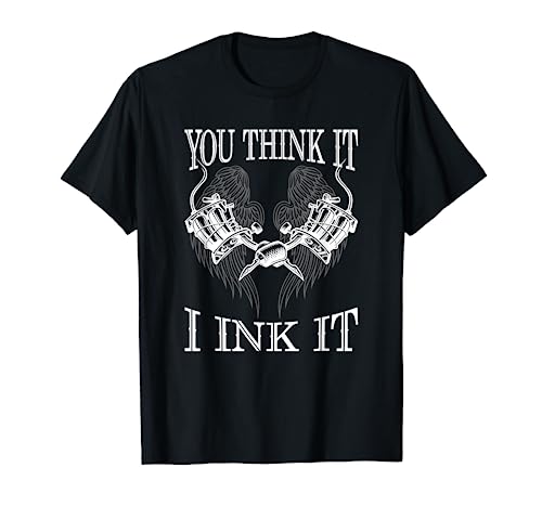 Artiste Cadeau Pour Tatoueur Encre Maître De Tatouage T-Shirt