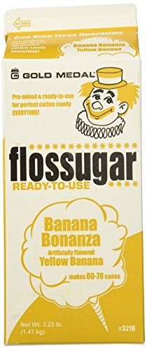 Cotton Candy Sugar Floss (3.25 LBS) (Banana)