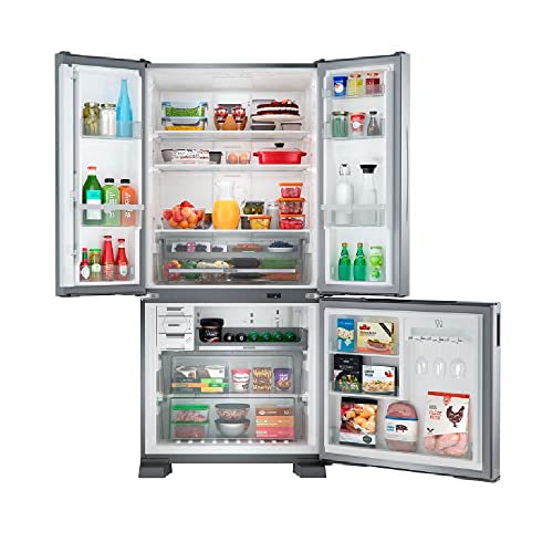 Geladeira Brastemp Frost Free French Door A+++ 554 litros Cor Inox - BRO85AK 220V glide