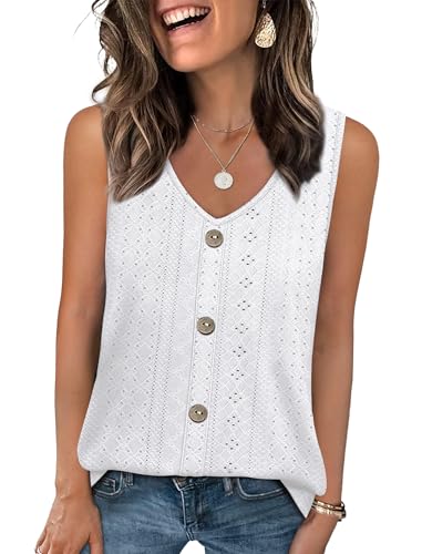 68% Off WIHOLL Women's Loose Casual Summer Tank Tops