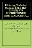  US Army, Technical Manual, TM 5-4120-337-20P, AIR CONDITIONER, VERTICAL: COMPACT, SELF-CONTAINED AIR COOLED, ELECTRIC MOTOR DRIVEN, 115 V, AC, 50/60 HZ, ... military manuals (English Edition)