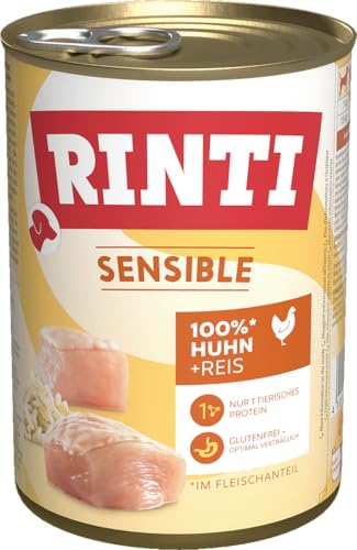 Rinti Sensible Huhn + Reis, 12er Pack (12 x 400 g)