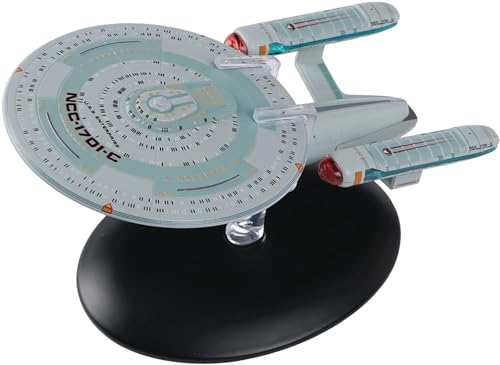 STAR TREK Starships USS Enterprise NCC-1701-C Vehicle with Collector Magazine