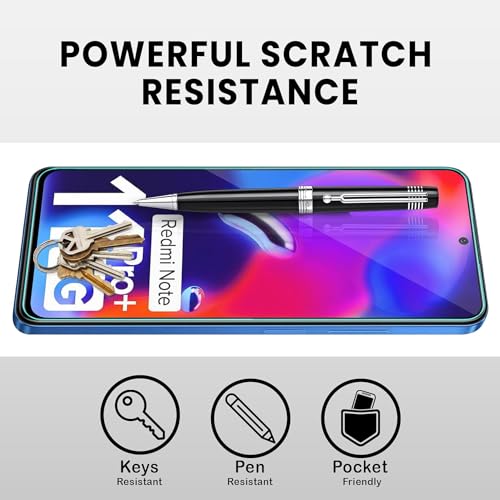Image of JGD PRODUCTS for Redmi Note 11 Pro /Redmi Note 11 Pro Plus 5G / Redmi Note 10 Pro /Redmi Note 10 Pro Max Premium Original HD curved Edge to Edge Tempered Glass