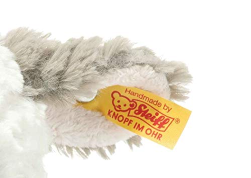 Steiff Kuscheltier Lita Lamm, Süßes Stofftier mit Kunststoffaugen, Kinder, Jungen & Mädchen, Soft Cuddly Friends, Plüschtier 30 cm, Weiß, 073427 – Bild 4